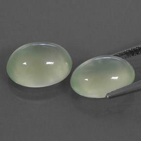 Prehnite naturale verde da  ct, trasparente, trasparente/traslucido