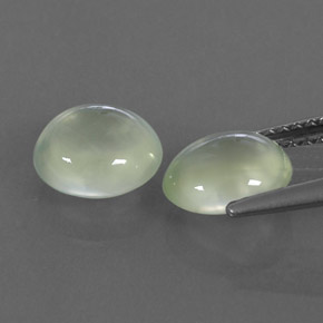 Prehnite naturale verde da  ct, trasparente, trasparente/traslucido