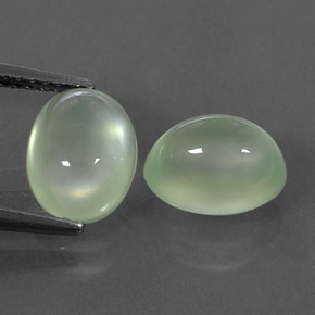 Prehnite naturale verde da  ct, trasparente, trasparente/traslucido