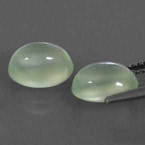 Prehnite naturale verde da  ct, trasparente, trasparente/traslucido