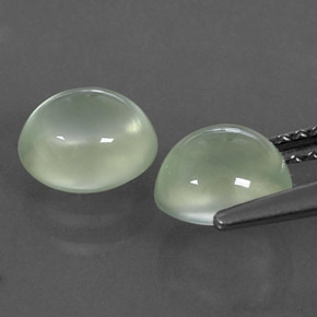 Prehnite naturale verde da  ct, trasparente, trasparente/traslucido