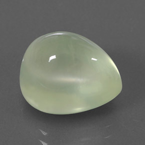 Prehnite naturale verde da 9,95 ct, trasparente, trasparente/traslucido