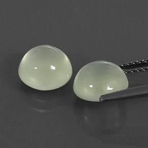 Prehnite naturale verde da  ct, trasparente, trasparente/traslucido