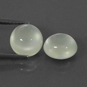 Prehnite naturale verde da  ct, trasparente, trasparente/traslucido