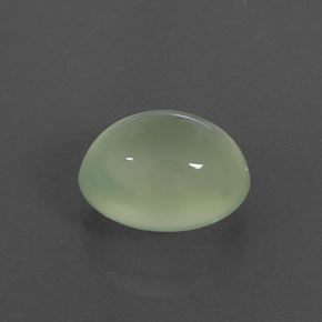 Prehnite naturale verde da 3,50 ct, trasparente, trasparente/traslucido