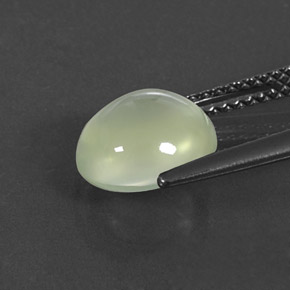 Prehnite Verde naturale da 2.61 ct, Trasparente, Trasparente/Traslucido