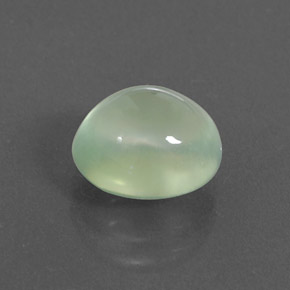 Prehnite naturale verde da 3,09 ct, trasparente, trasparente/traslucido