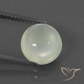 2.83ct Naturale Warm Light Green  Prehnite, Ovale, Trasparente/Traslucido