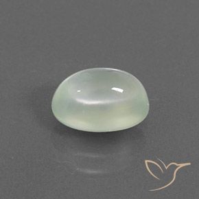 Prehnite Verde chiaro naturale da 1.98 ct, Ovale, Trasparente/Traslucido