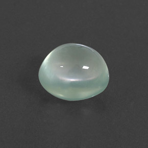 Prehnite naturale verde da 2,82 ct, trasparente, trasparente/traslucido