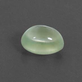 Prehnite naturale verde da 2,63 ct, trasparente, trasparente/traslucido