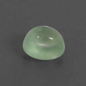 Prehnite Verde naturale da 3.05 ct, Trasparente, Trasparente/Traslucido