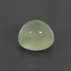 Prehnite naturale verde da 1,88 ct, trasparente, trasparente/traslucido