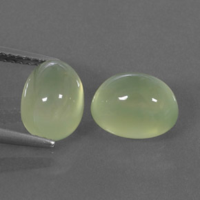 Prehnite naturale verde da  ct, trasparente, trasparente/traslucido