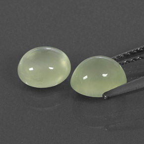 Prehnite naturale verde da  ct, trasparente, trasparente/traslucido