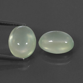 Prehnite naturale verde da  ct, trasparente, trasparente/traslucido