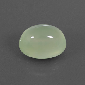 Prehnite naturale verde da 5,17 ct, trasparente, trasparente/traslucido