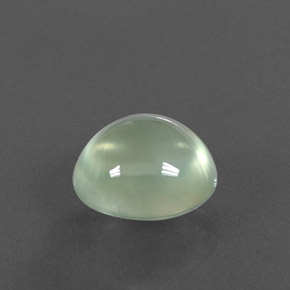 Prehnite naturale verde da 4,28 ct, trasparente, trasparente/traslucido