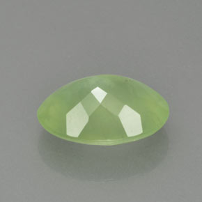 Prehnite naturale verde da 8,71 ct, trasparente, trasparente/traslucido
