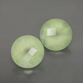 Prehnite naturale verde da  ct, trasparente, trasparente/traslucido