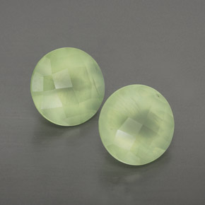 Prehnite naturale verde da  ct, trasparente, trasparente/traslucido
