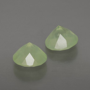 Prehnite naturale verde da  ct, trasparente, trasparente/traslucido