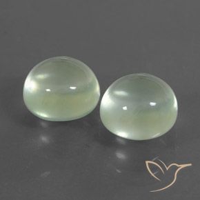 Gemme di Prehnite Giallo verde naturale da 4.40 ct, Rotondo, Trasparente