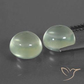 Gemme di Prehnite Giallo verde naturale da 4.40 ct, Rotondo, Trasparente