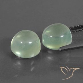Gemme di Prehnite Giallo chiaro Verde naturale da 4.24 ct, Rotondo, Trasparente