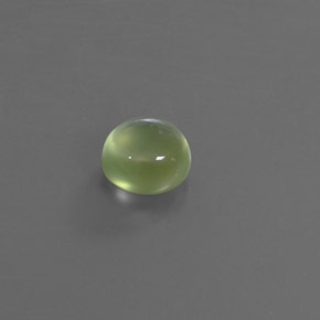 Prehnite Verde naturale da 1.86 ct, Taglio rotondo, Trasparente