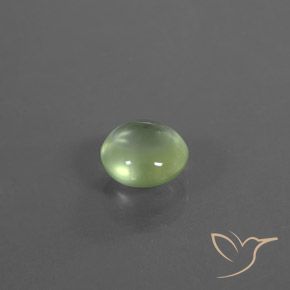 Prehnite Verde lime naturale da 1.90 ct, Rotondo, Trasparente