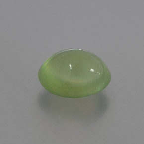 Prehnite naturale verde da 3,82 ct, trasparente, trasparente/traslucido