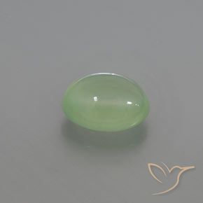 Prehnite Giallo verde naturale da 2.33 ct, Ovale, Trasparente/Traslucido