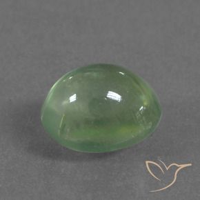 Prehnite Verde medio naturale da 2.14 ct, Ovale, Trasparente