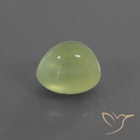 Prehnite Verde lime naturale da 2.18 ct, Ovale, Trasparente/Traslucido