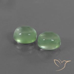 Gemme di Prehnite Giallo verde naturale da 4.62 ct, Ovale, Trasparente
