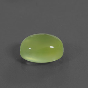Prehnite Giallo verde naturale da 5.82 ct, Trasparente, Trasparente/Traslucido