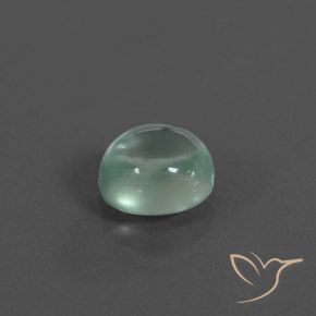 Prehnite Menta verde naturale da 2.30 ct, Ovale, Trasparente