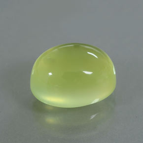 Prehnite naturale verde da 3,53 ct, trasparente, trasparente/traslucido