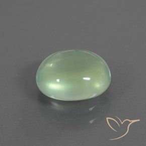 Prehnite Giallo chiaro Verde naturale da 1.82 ct, Ovale, Trasparente