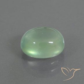 Prehnite Giallo chiaro Verde naturale da 2.16 ct, Ovale, Trasparente