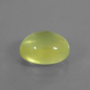 Prehnite Giallo verde naturale da 3.99 ct, Trasparente, Trasparente/Traslucido