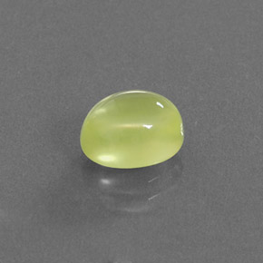 Prehnite Giallo verde naturale da 2.36 ct, Taglio ovale, Trasparente
