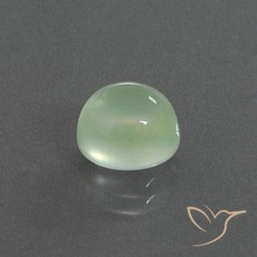 Prehnite Giallo chiaro Verde naturale da 3.11 ct, Ovale, Trasparente/Traslucido
