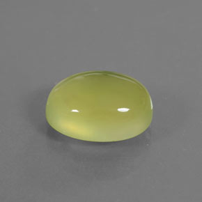 Prehnite naturale verde da 4,26 ct, trasparente, trasparente/traslucido