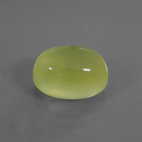 Prehnite naturale verde da 5,40 ct, trasparente, trasparente/traslucido