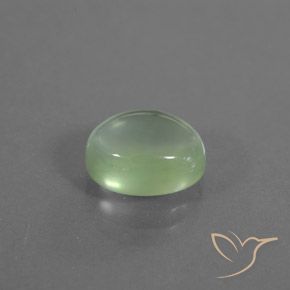 Prehnite Verde molto chiaro naturale da 2.70 ct, Ovale, Trasparente