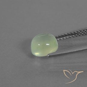 Prehnite Giallo verde naturale da 1.82 ct, Ovale, Trasparente/Traslucido