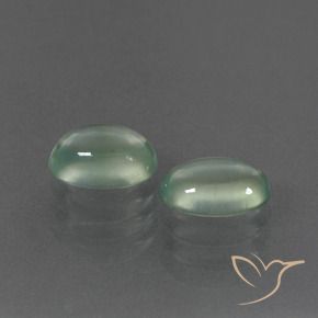 Gemme di Prehnite Menta verde naturale da 3.06 ct, Ovale, Trasparente