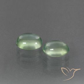 Gemme di Prehnite Verde chiaro naturale da 2.85 ct, Ovale, Trasparente